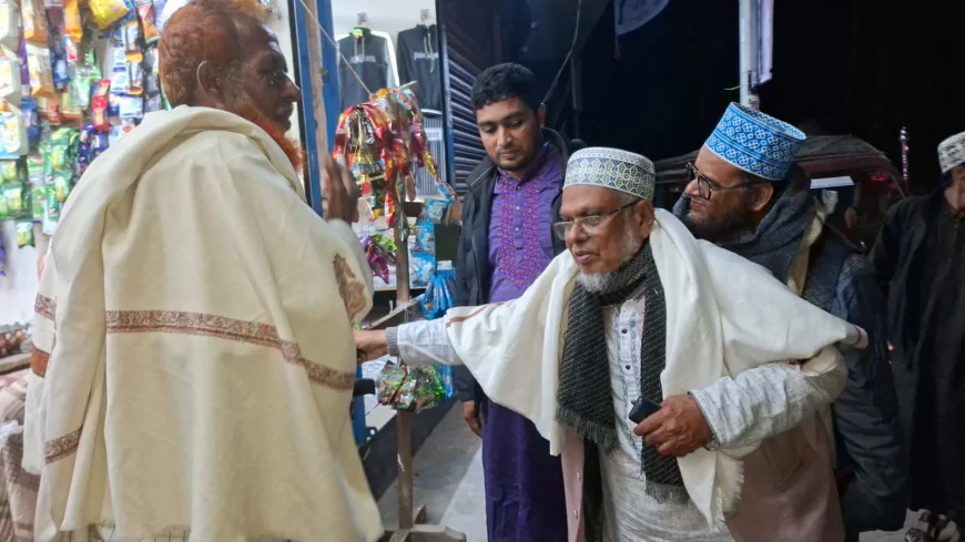 বরগুনায় জামায়াত প্রার্থী ডা. সুলতান আহমদ গণসংযোগ