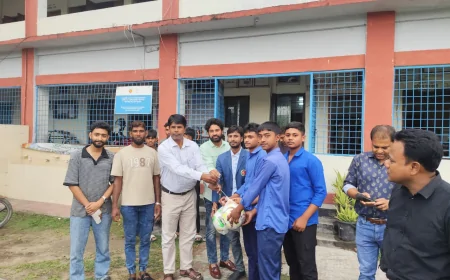 এমটিআই বহুমুখী সমবায় স্পোর্টস একাডেমির উদ্ব্যোগে শিক্ষার্থীদের পরিচয়পত্র ও ক্রীড়া সামগ্রী বিতরণ