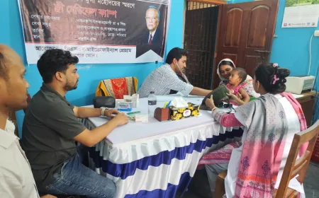 নড়াইলে সিএসএস এর উদ্যোগে দিনব্যাপী ফ্রি মেডিকেল ক্যাম্প অনুষ্ঠিত