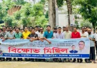নড়াইলে জেলা ছাত্রদলের বিক্ষোভ মিছিল