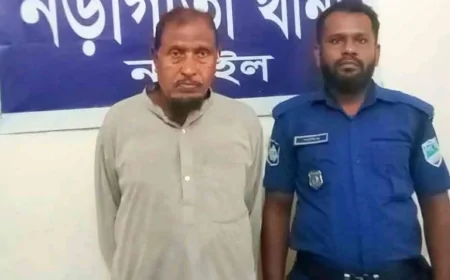 নড়াইলে পাটখেতে নিয়ে শিশুকে ধর্ষণ চেষ্টার অভিযোগে বৃদ্ধ গ্রেফতার।