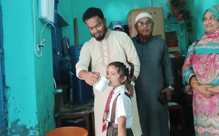 শিক্ষার্থীদের নিরাপদ পানি নিশ্চিত করতে এমপি আতাউর রহমান বাচ্চুর উদ্যোগ।