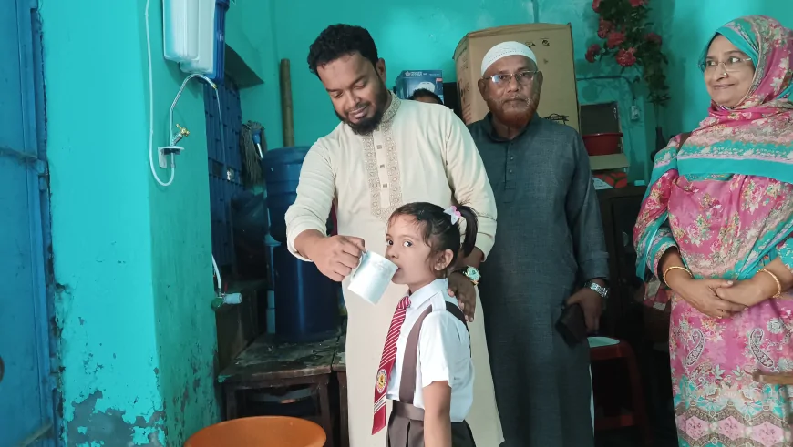 শিক্ষার্থীদের নিরাপদ পানি নিশ্চিত করতে এমপি আতাউর রহমান বাচ্চুর উদ্যোগ।