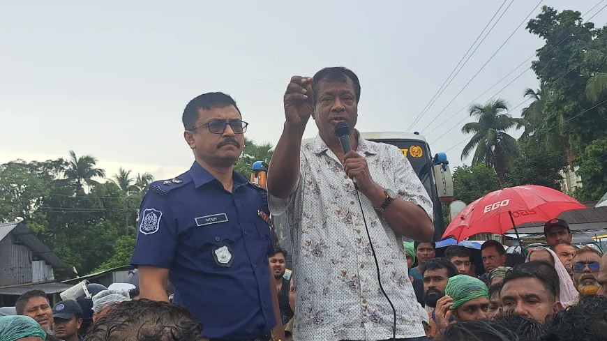 শিশু ধর্ষণ-হত্যার প্রতিবাদে ৪ ঘণ্টা অবরোধ, এমপির আশ্বাসে কর্মসূচি প্রত্যাহার