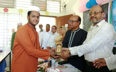 নড়াইলে কৃতি শিক্ষার্থীদের সংবর্ধনা-২০২৬ অনুষ্ঠিত হয়েছে।