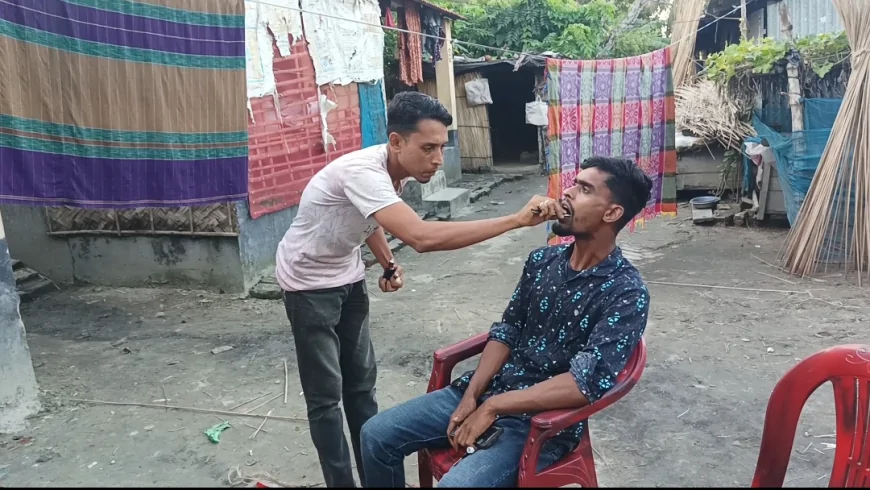 প্রাতিষ্ঠানিক প্রশিক্ষণ ছাড়াই ‘দাঁতের চিকিৎসক’ লিটন, ওষুধের লেবেল-সিল তুলে ফেলার অভিযোগ
