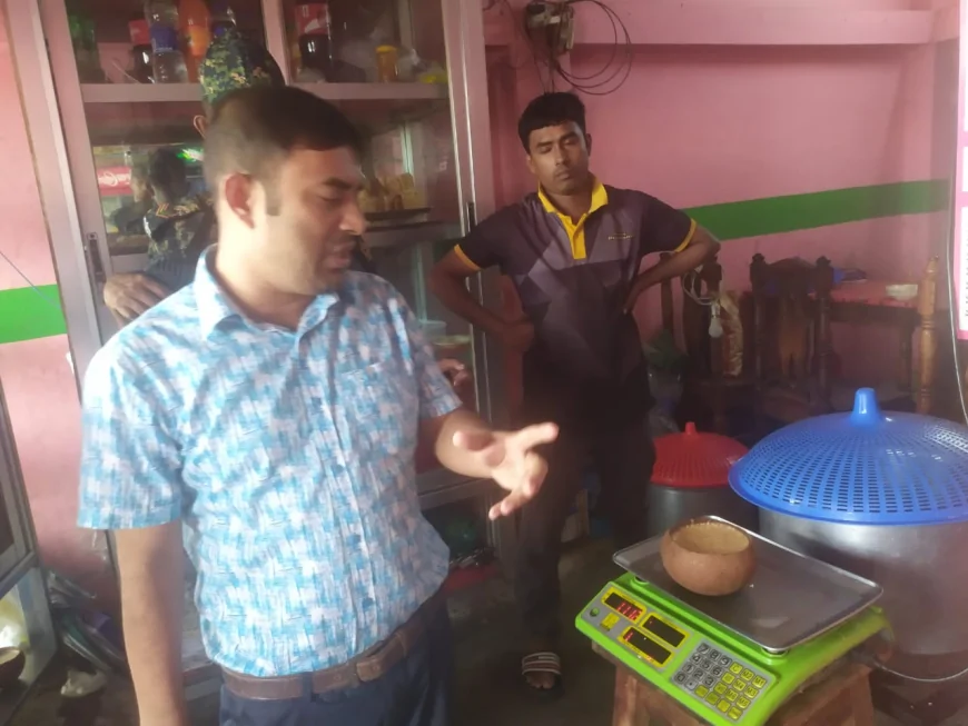 নড়াইলে ভোক্তা অধিকারের অভিযান, দুই মিষ্টির দোকানে ৭ হাজার টাকা জরিমানা