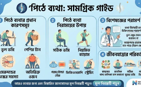 পিঠে ব্যথা কেন হয়: কারণ, নিরাময় ও আন্তর্জাতিক বিশেষজ্ঞদের পরামর্শ